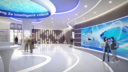 智能機(jī)器人研發(fā)辦公室內(nèi)項(xiàng)目 探索未來(lái)協(xié)作新形態(tài)